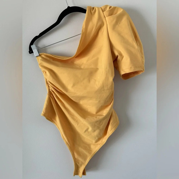 Free People Intimately Somethin Bout You Bodysuit One Shoulder Small Revolve - Picture 12 of 12